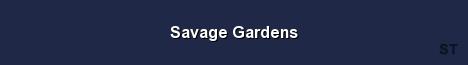 Savage Gardens Server Banner