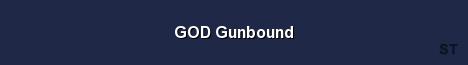 GOD Gunbound Server Banner