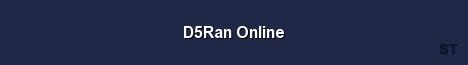 D5Ran Online Server Banner