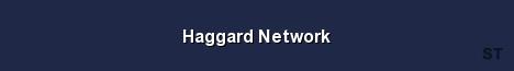 Haggard Network Server Banner