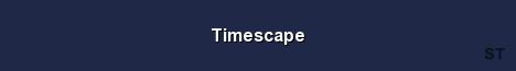 Timescape Server Banner