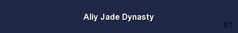 Aliy Jade Dynasty Server Banner