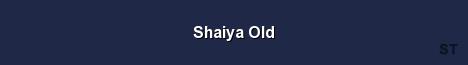 Shaiya Old 
