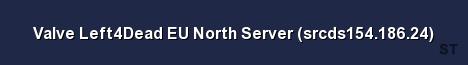 Valve Left4Dead EU North Server srcds154 186 24 Server Banner