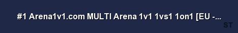 1 Arena1v1 com MULTI Arena 1v1 1vs1 1on1 EU PL Server Banner