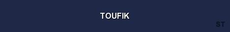 TOUFIK Server Banner