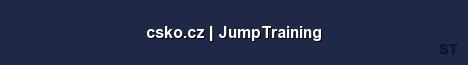 csko cz JumpTraining Server Banner