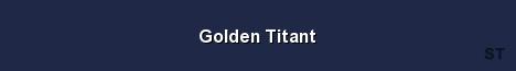 Golden Titant Server Banner