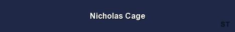Nicholas Cage Server Banner