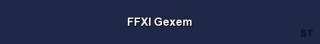 FFXI Gexem Server Banner