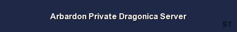 Arbardon Private Dragonica Server Server Banner