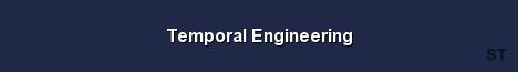 Temporal Engineering Server Banner