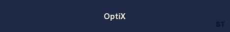 OptiX Server Banner