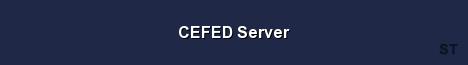 CEFED Server 