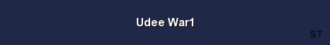 Udee War1 