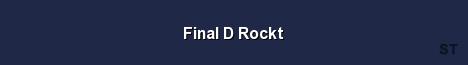 Final D Rockt Server Banner