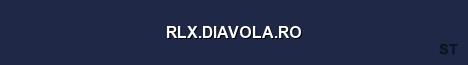 RLX DIAVOLA RO Server Banner