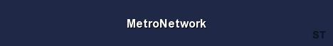 MetroNetwork Server Banner