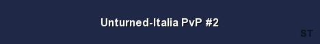 Unturned Italia PvP 2 Server Banner