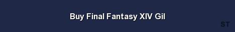Buy Final Fantasy XIV Gil 