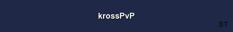 krossPvP Server Banner