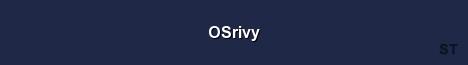 OSrivy Server Banner