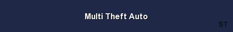 Multi Theft Auto Server Banner