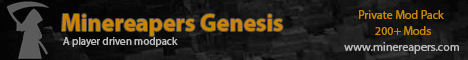 Minereapers Genesis Server Banner