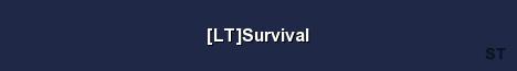 LT Survival Server Banner