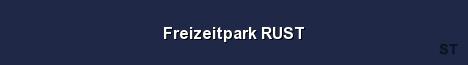 Freizeitpark RUST Server Banner