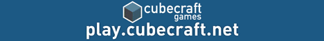 CubeCraft Games Server Banner