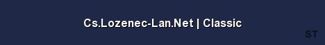 Cs Lozenec Lan Net Classic 