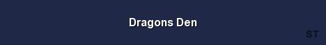 Dragons Den Server Banner