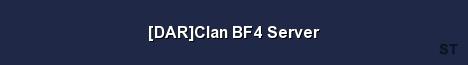 DAR Clan BF4 Server Server Banner