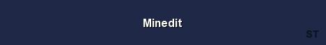 Minedit Server Banner