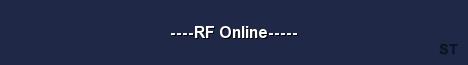 RF Online Server Banner
