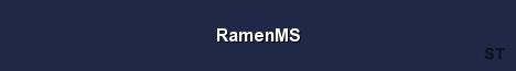 RamenMS Server Banner
