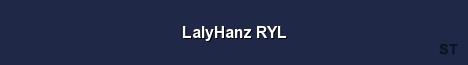 LalyHanz RYL Server Banner