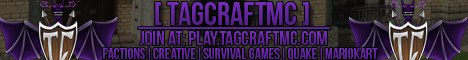 TagCraftMC Server Banner