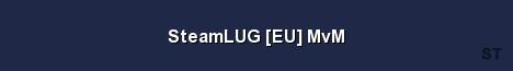 SteamLUG EU MvM Server Banner