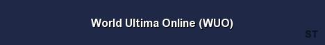 World Ultima Online WUO Server Banner