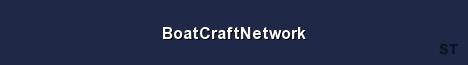 BoatCraftNetwork Server Banner