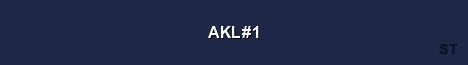 AKL 1 Server Banner