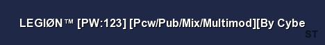 LEGIØN PW 123 Pcw Pub Mix Multimod By Cybe Server Banner