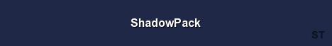 ShadowPack Server Banner