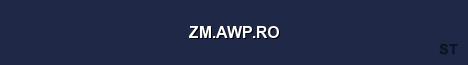 ZM AWP RO Server Banner