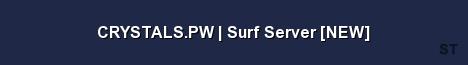 CRYSTALS PW Surf Server NEW 