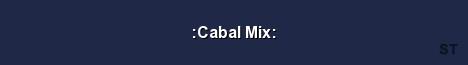 Cabal Mix Server Banner