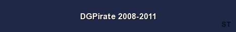DGPirate 2008 2011 Server Banner