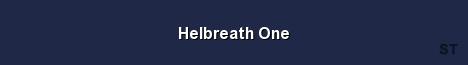 Helbreath One Server Banner